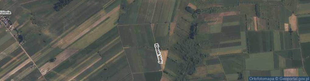 Zdjęcie satelitarne Klasak Mały ul.